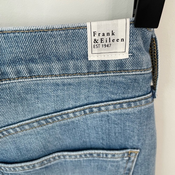 NEW Frank & Eileen MONAGHAN Straight Leg Jeans 1990 Wash 28 Italian Denim G12 - Picture 9 of 11